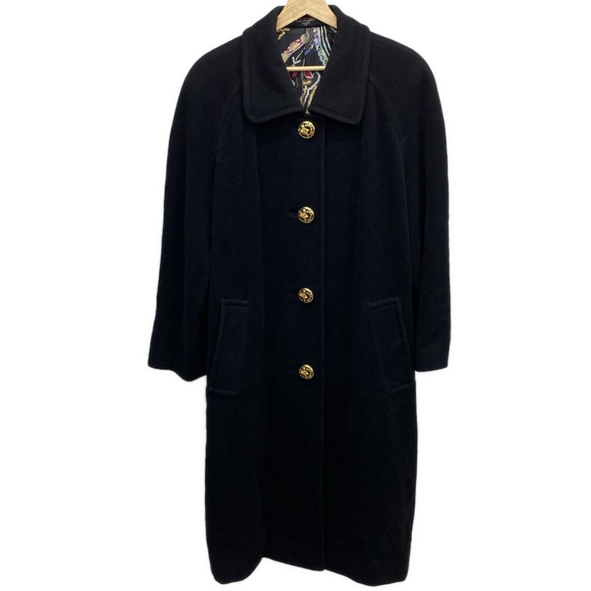 LEONARD(レオナール) コート サイズ9AR S レディース - 黒 長袖