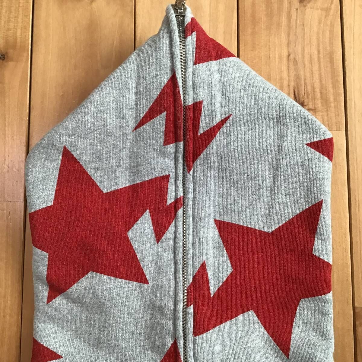 BAPE スター　パーカー Buy BAPE Relaxed Sta Pattern Full Zip Hoodie 'Black' - 1G80 115