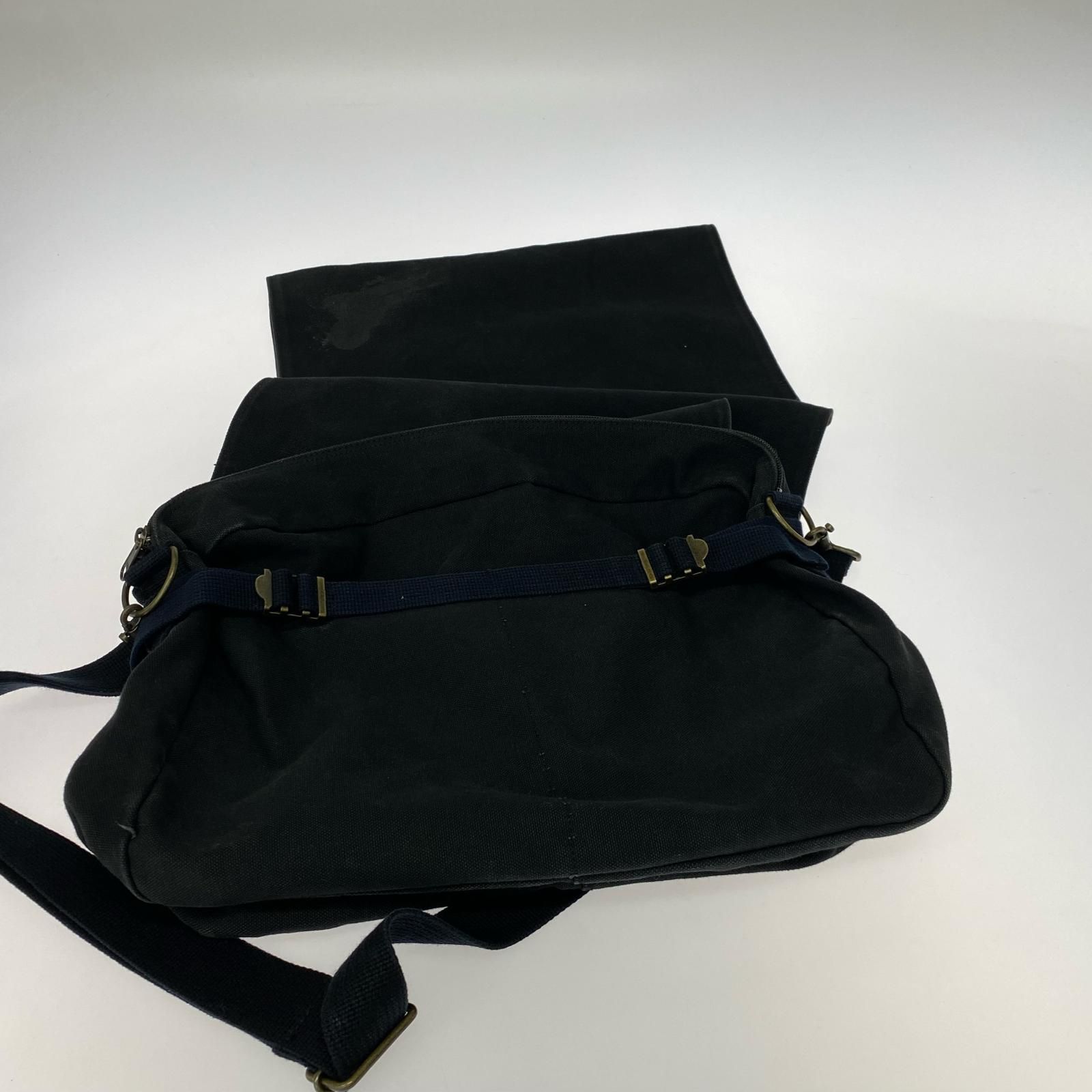 beauty:beast ﾒｯｾﾝｼﾞｬｰﾊﾞｯｸﾞ ﾌﾞﾗｯｸ - メルカリ