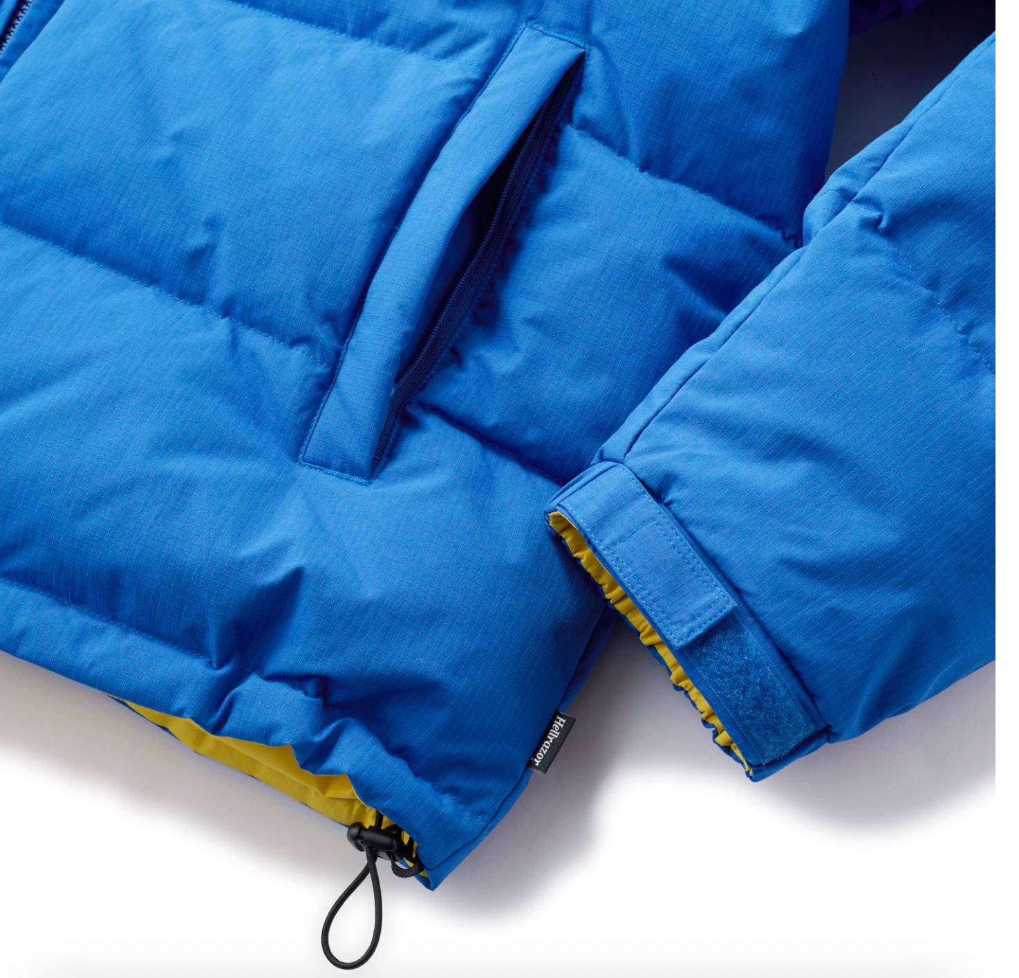 20%OFF!!】HELLRAZOR RIPSTOP REVERSIBLE DOWN JACKET / BLUE/YELLOW 