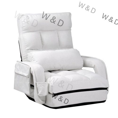 送料無料】座椅子 リクライニング 14段ギア リクライニングチェアー