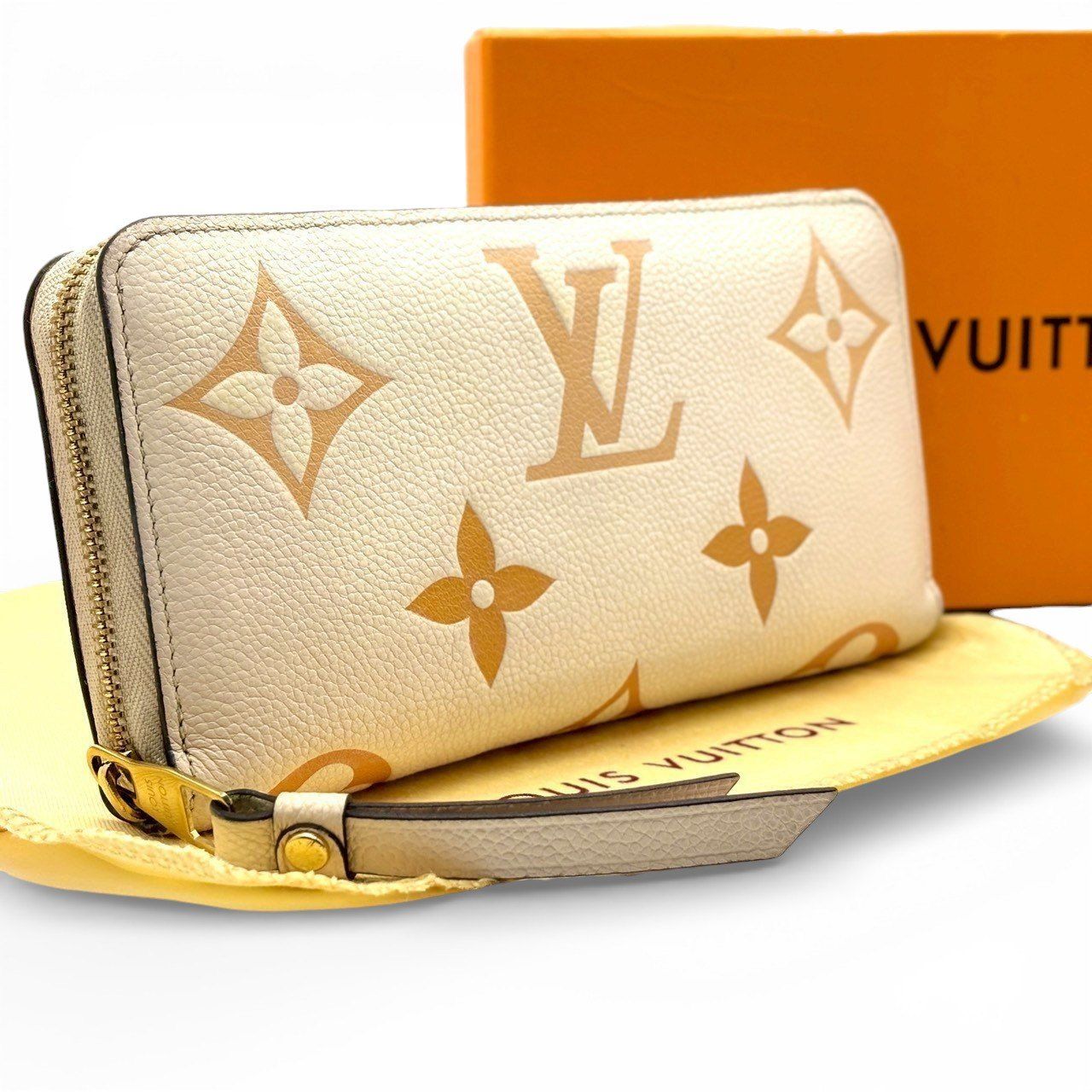 品よく映える】 LOUIS VUITTON ルイヴィトン 長財布 付属品完備