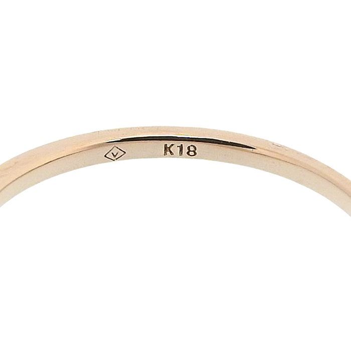 VENDOME AOYAMA ヴァンドーム青山 デザイン ダイヤ リング K18PG 750