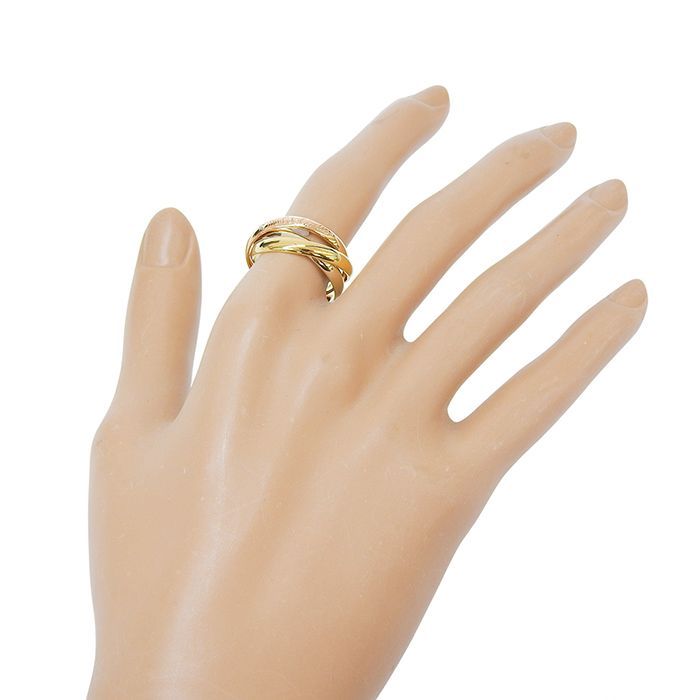 カルティエ トリニティリング MM 750 18号(58) クラシック K18