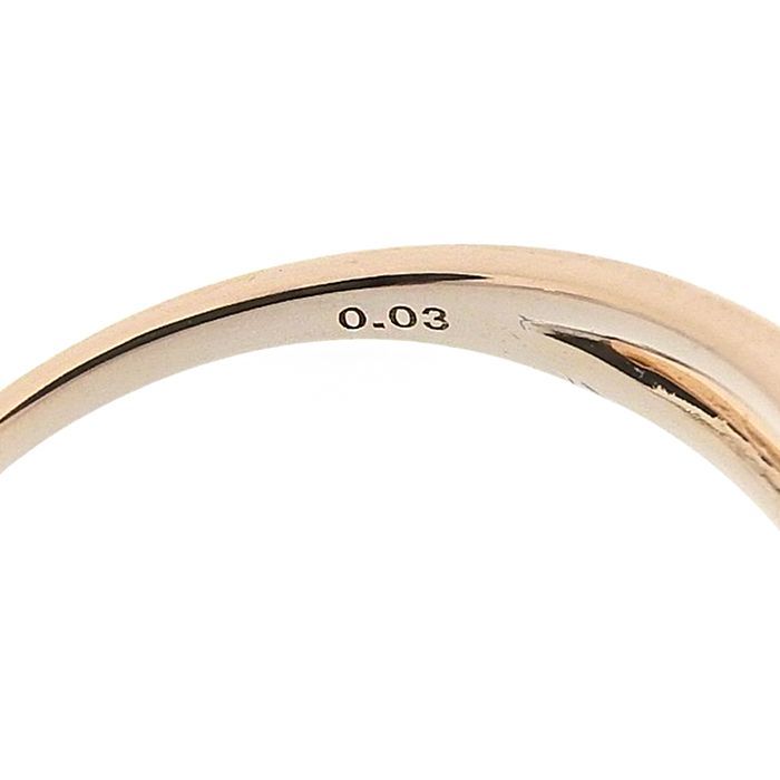 VENDOME AOYAMA ヴァンドーム青山 デザイン ダイヤ リング K18PG 750