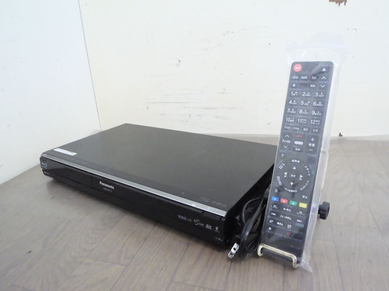 パナソニック DIGA DMR―BWT1100 500GB→1TB プチメンテ済