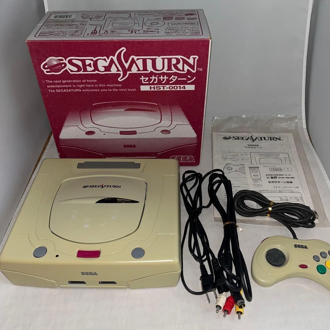 美品 セガサターン HST-0014 ソフト6本箱説付き 美品 セガサターン HST-0014 ソフト6本箱説付き 美品 セガサターン