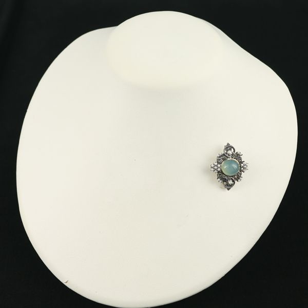 碌山　ムーンストーン　シードパール　マーカサイト　ペンダント兼ブローチ 楽天市場】【碌山】 シルバー ムーンストーン シードパール 3way