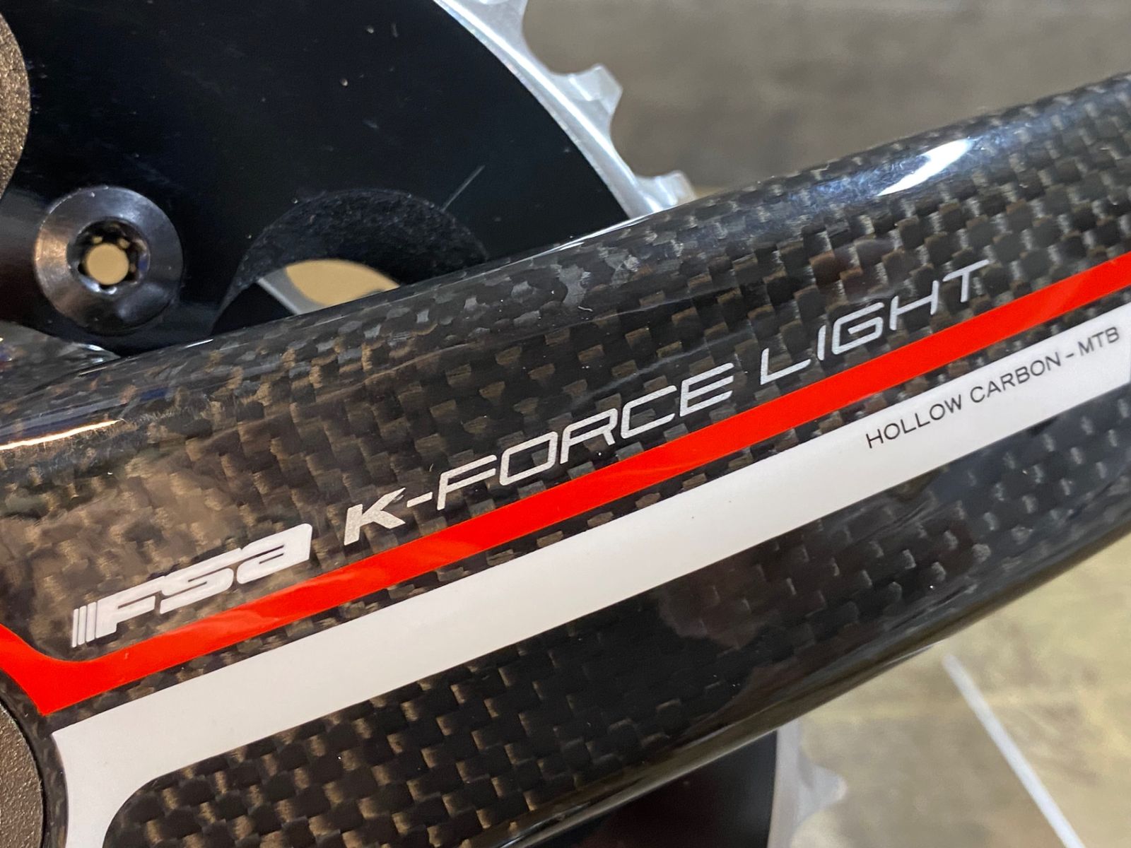 JS334 FSA K-FORCE LIGHT MTB カーボン クランクセット 170mm 44/29T