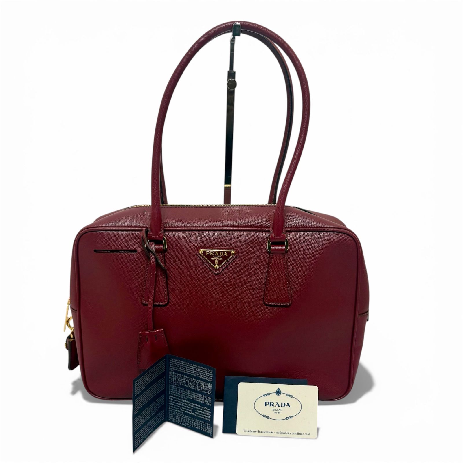 プラダ PRADA ギャランティカード付 BL0095 サフィアーノ ルクス