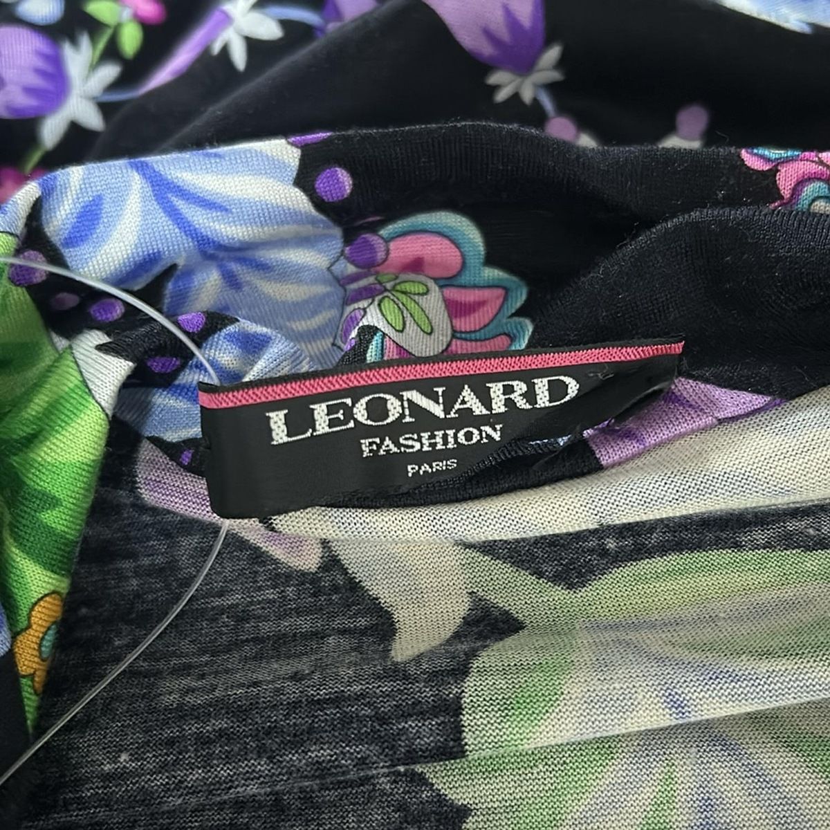 LEONARD(レオナール) 長袖シャツブラウス サイズL レディース - 黒