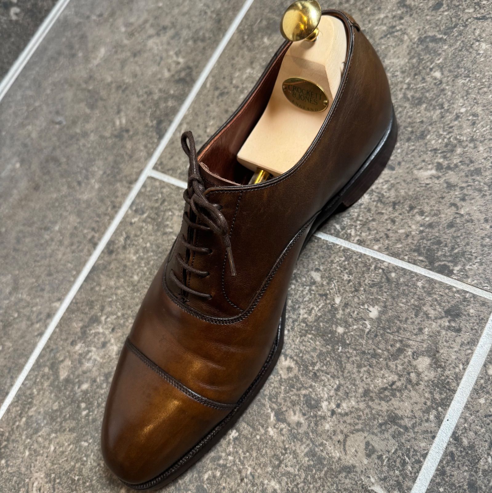 CROCKETT&JONES クロケット＆ジョーンズ【AUDLEY オードリー】純正 