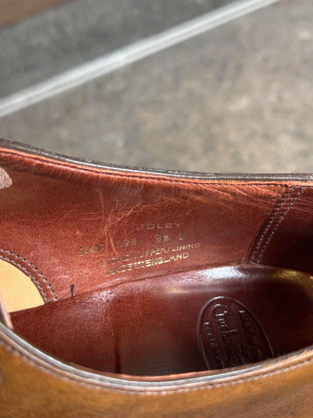 CROCKETT&JONES クロケット＆ジョーンズ【AUDLEY オードリー】純正 