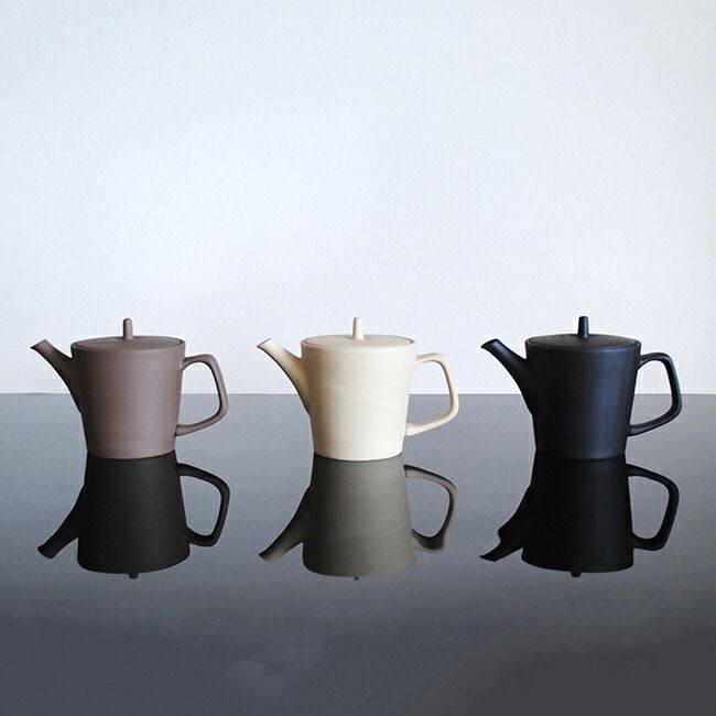 焼締め】63 ロクサン tokoname 縦型急須(急須 常滑焼 おしゃれ