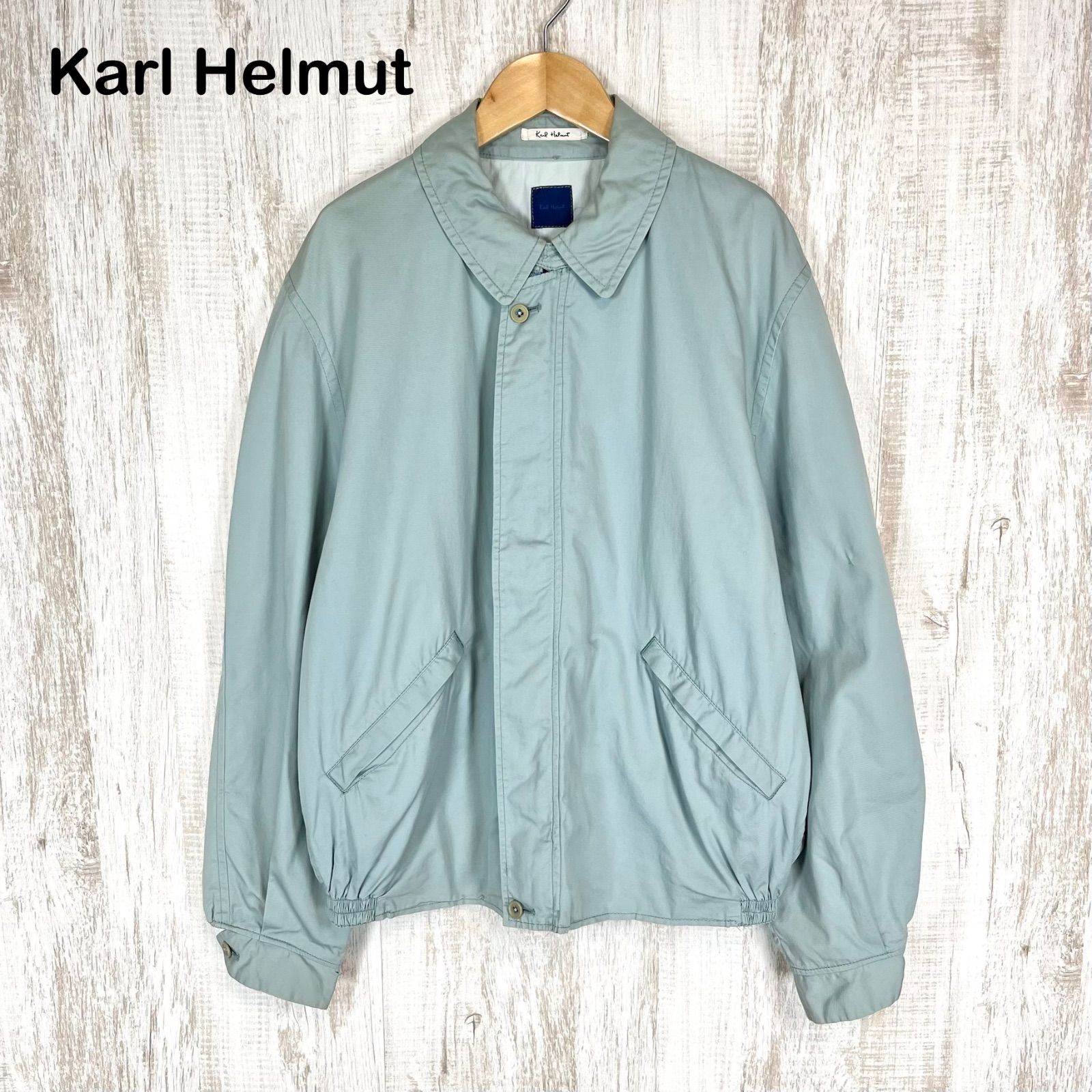 Karl Helmut カールヘルム ピンクハウス スタンドカラー バックロゴ 