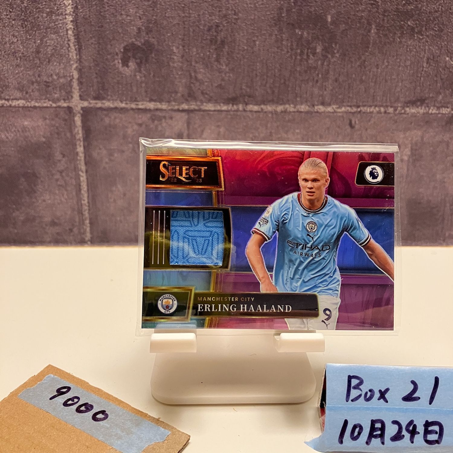 2022-23 Panini Select Erling Haaland 39/49 Manchester City Premier