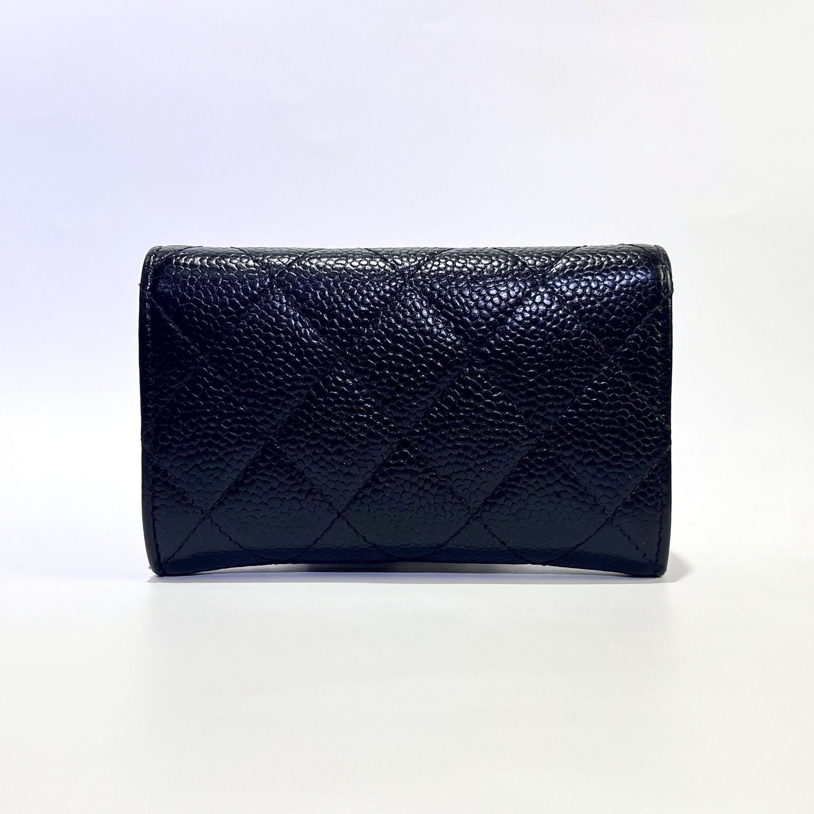 CHANEL シャネル ココマーク マトラッセ カードケース A50169 キャビア