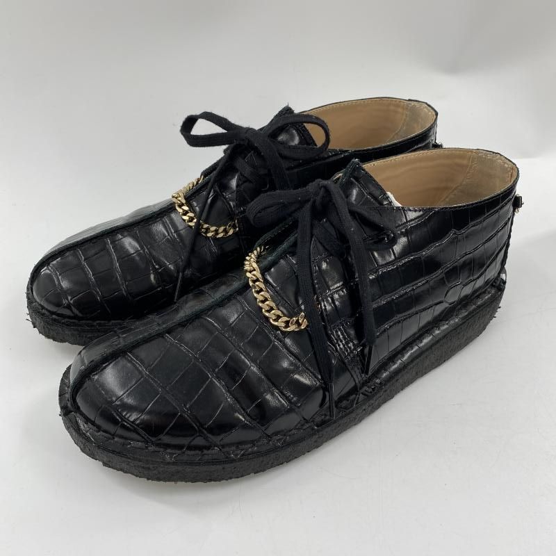 Supreme Martine Rose Clarks ブラック US7 Supreme Martine Rose Clarks Desert Trek Black FW24 Week4 (Men's