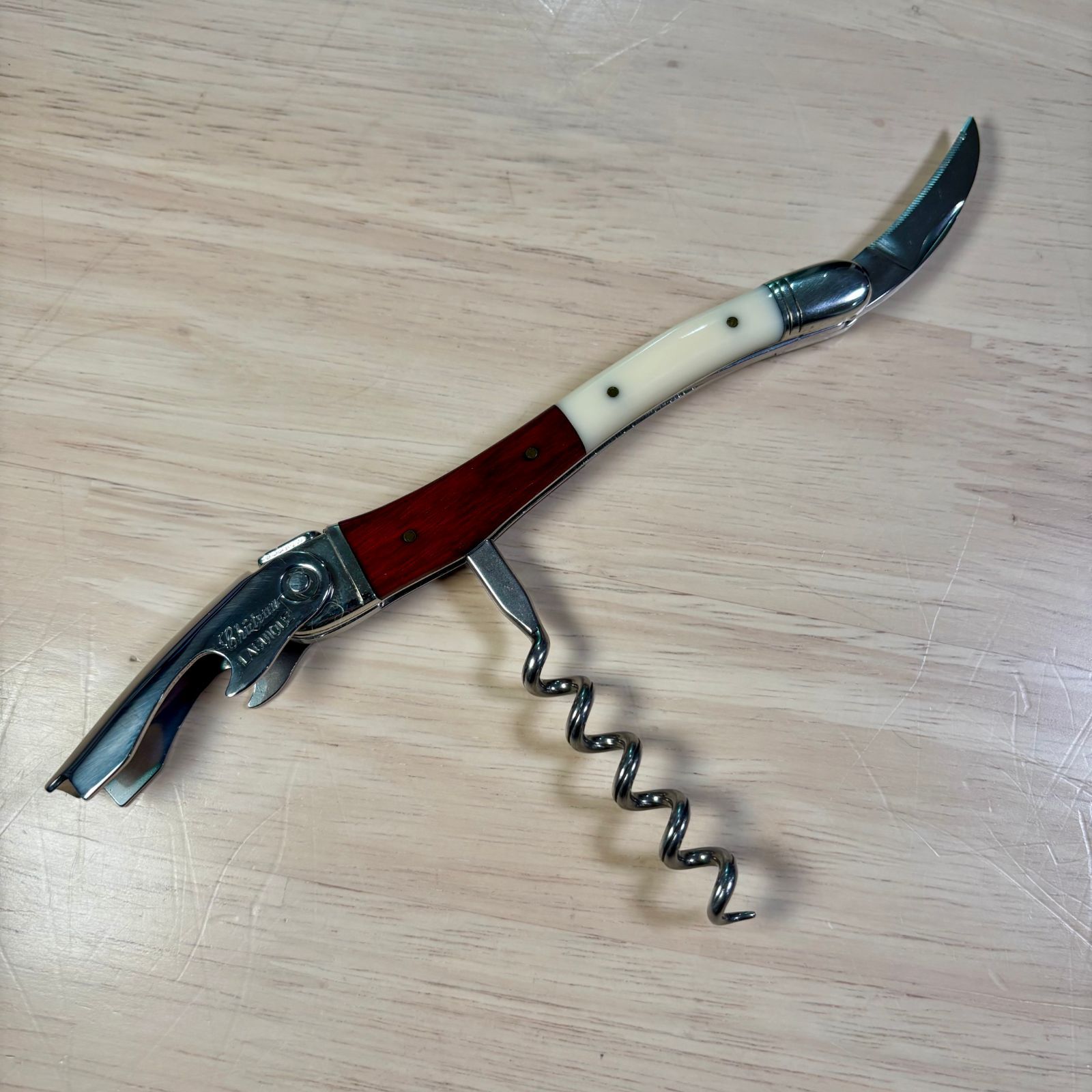 美品】ソムリエナイフ Chateau LAGUIOLE(シャトーラギオール) 田崎真也