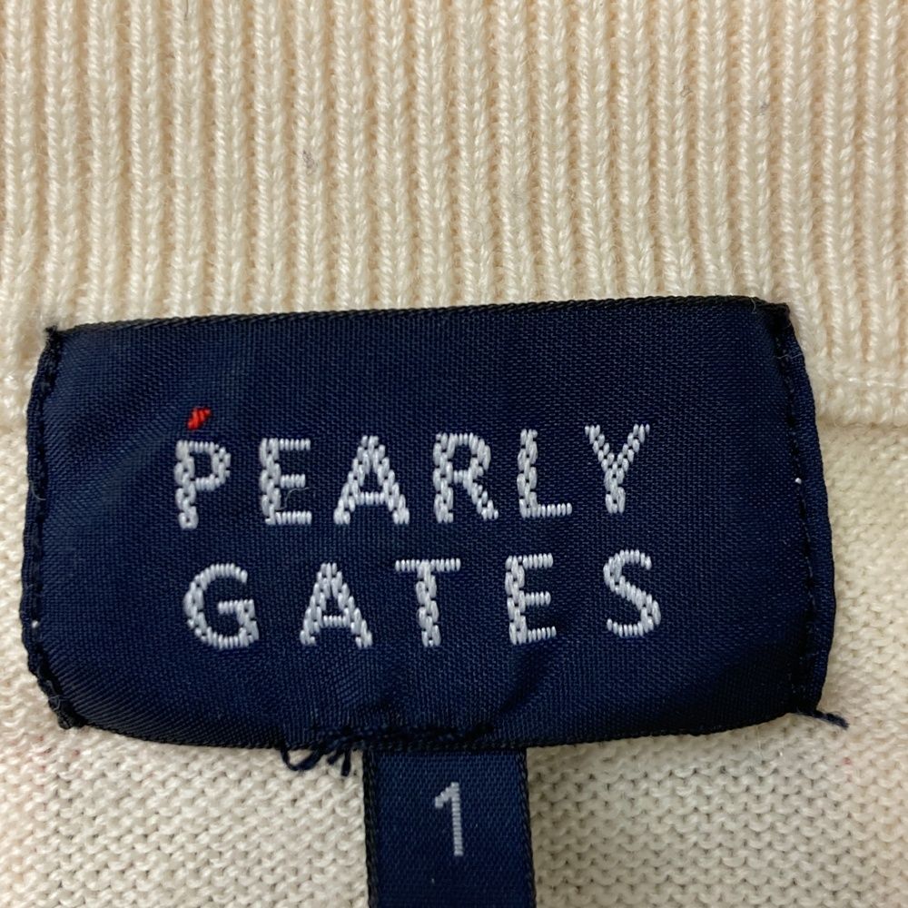 サイズ：1 PEARLY GATES パーリーゲイツ ×PEANUTS 長袖 ニットセーター