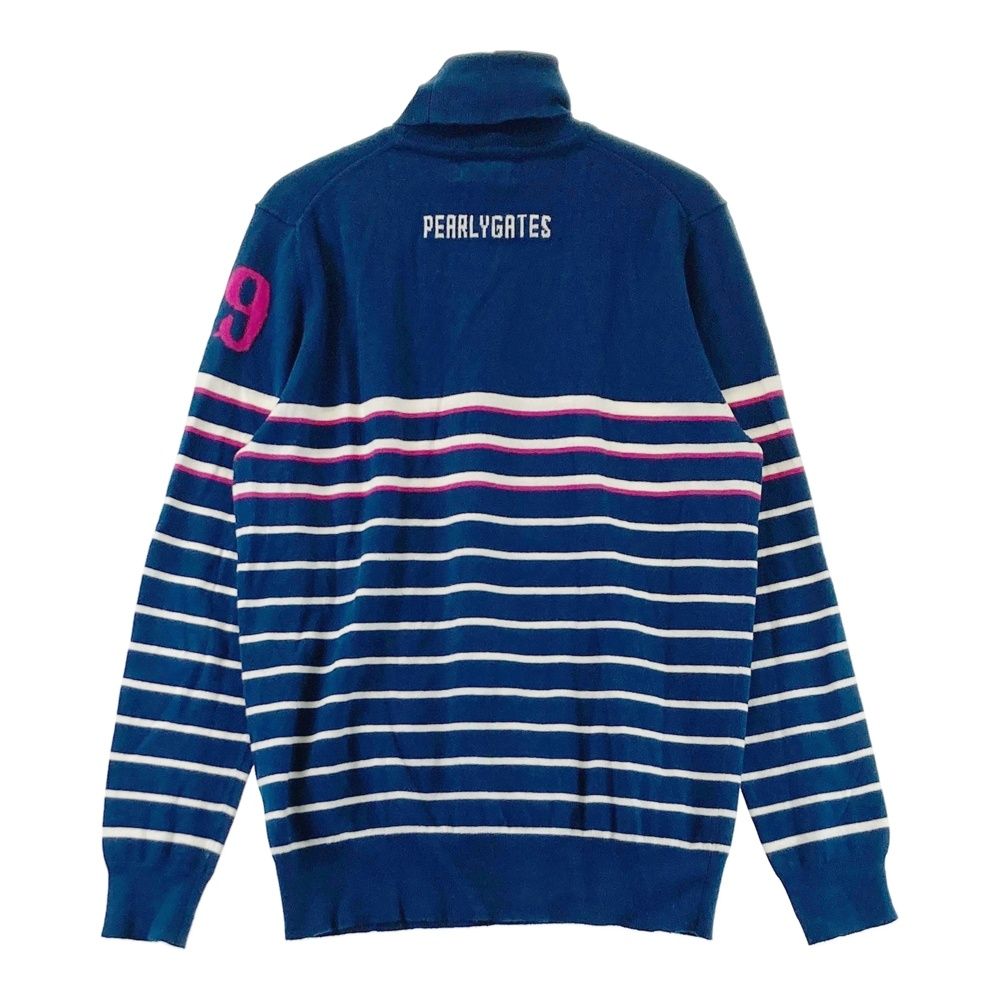 サイズ：2 PEARLY GATES パーリーゲイツ タートルネック ニット