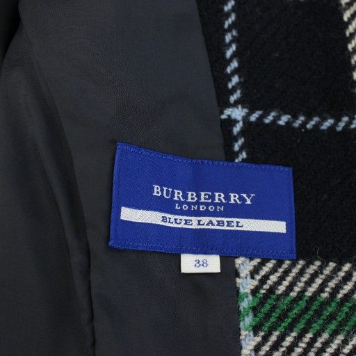 バーバリーブルーレーベル BURBERRY BLUE LABEL ジャケット チェック柄