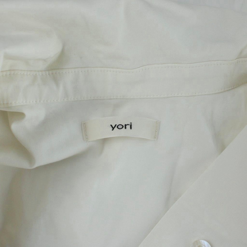 yori 半袖フリルシャツ 38 ホワイト ◯様 専用 yori 白シャツ