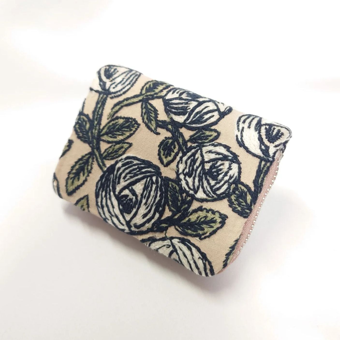 ✿12/25完成 bisco様確認用 rosy ピンク じゃばらミニ財布 ミナ