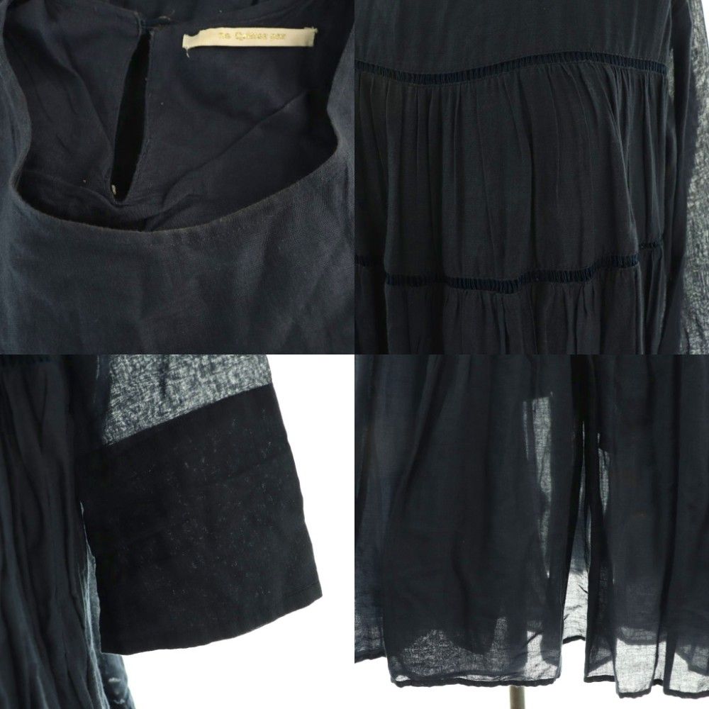 ヌキテパ NE QUITTEZ PAS! コットンボイルパネルロングスリーブ