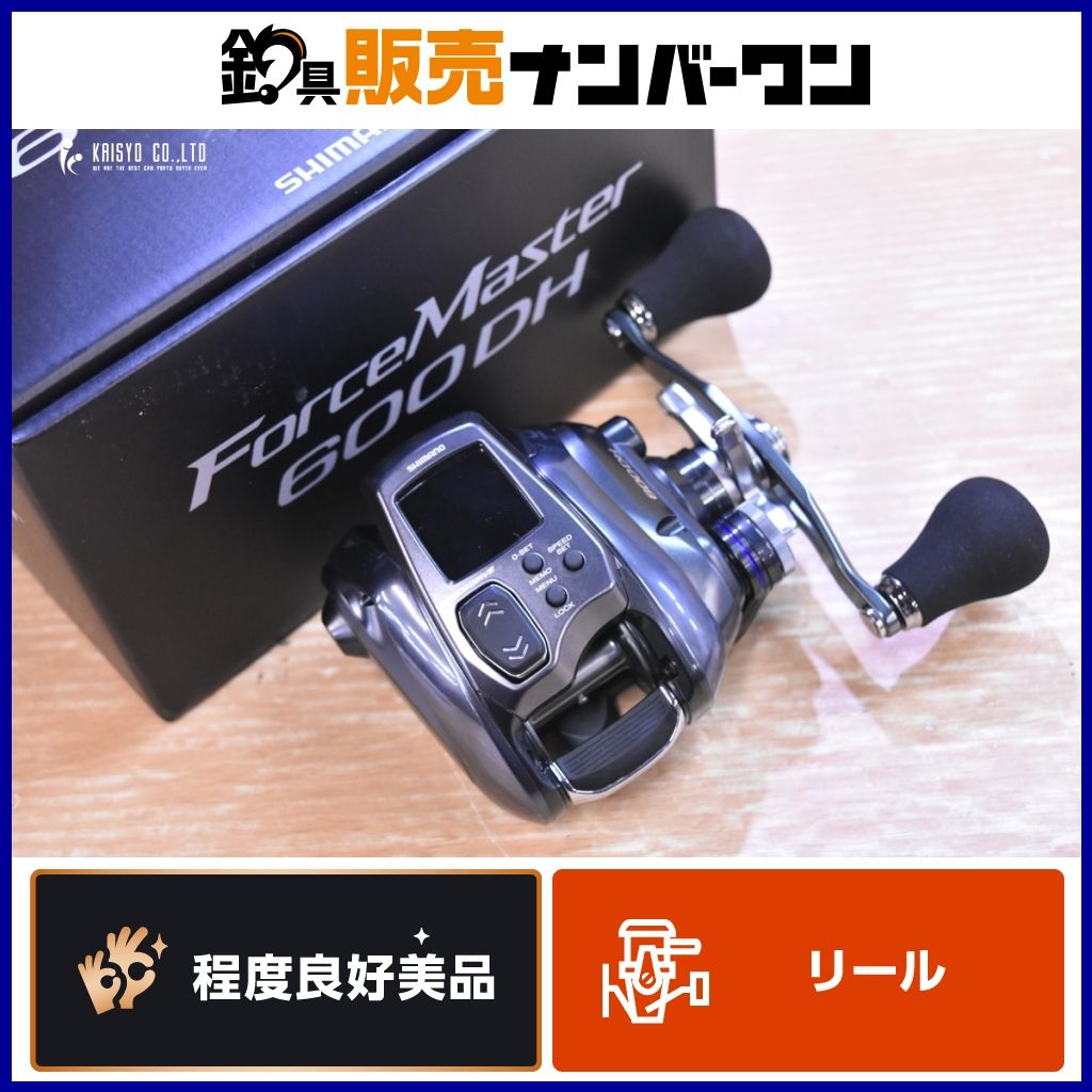 24フォースマスター600dh 美品 シマノ 24 フォースマスター 600DH 右 SHIMANO FORCE MASTER 電動