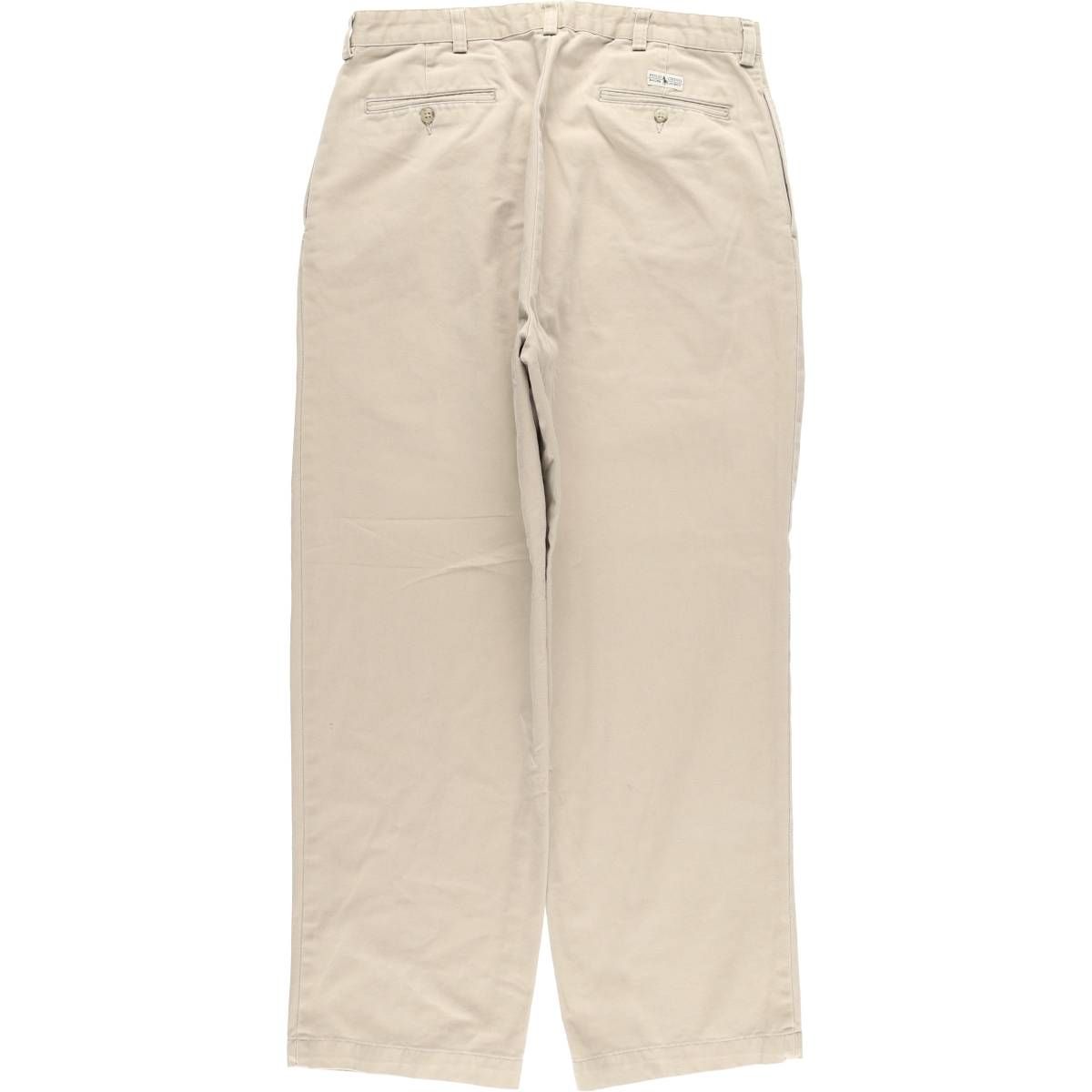 e*e様 Polo Ralph 90sチノパン　ワイドパンツ　ツータック 83b13b437367fe923c1e127fedf4fd