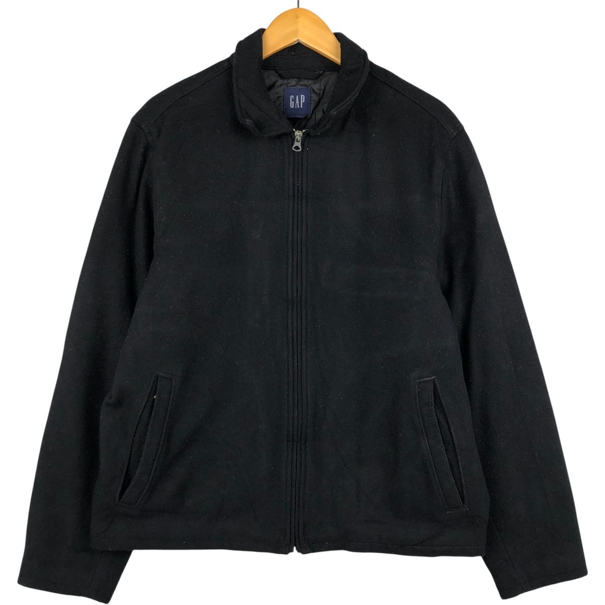 古着 00年代 ギャップ GAP 中綿入り ウールスポーツジャケット メンズM 