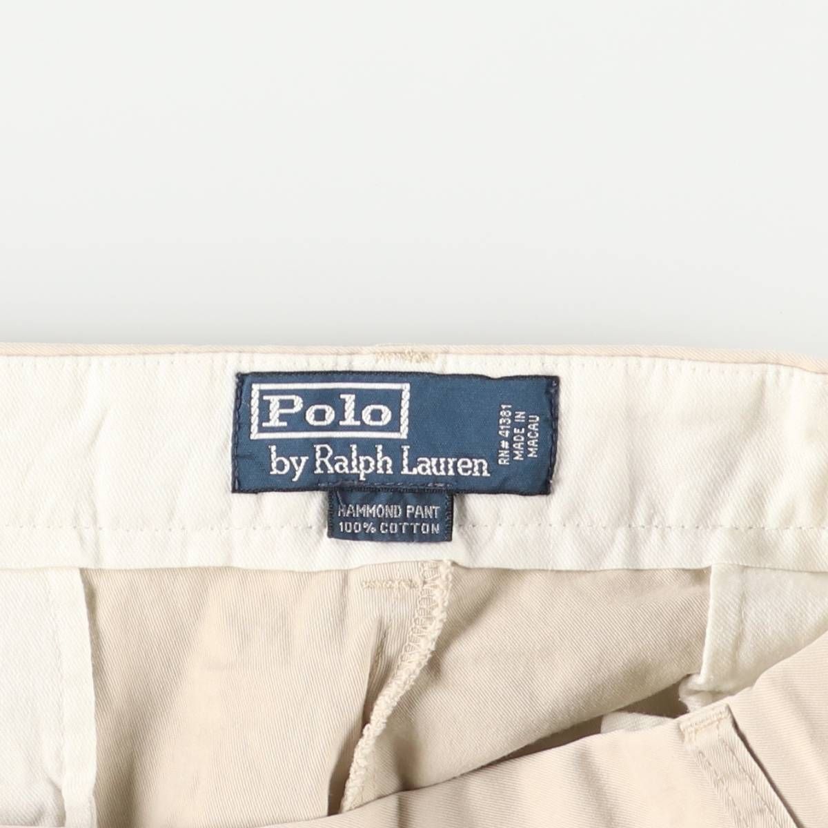 古着 ラルフローレン Ralph Lauren POLO by Ralph Lauren HAMMOND PANT