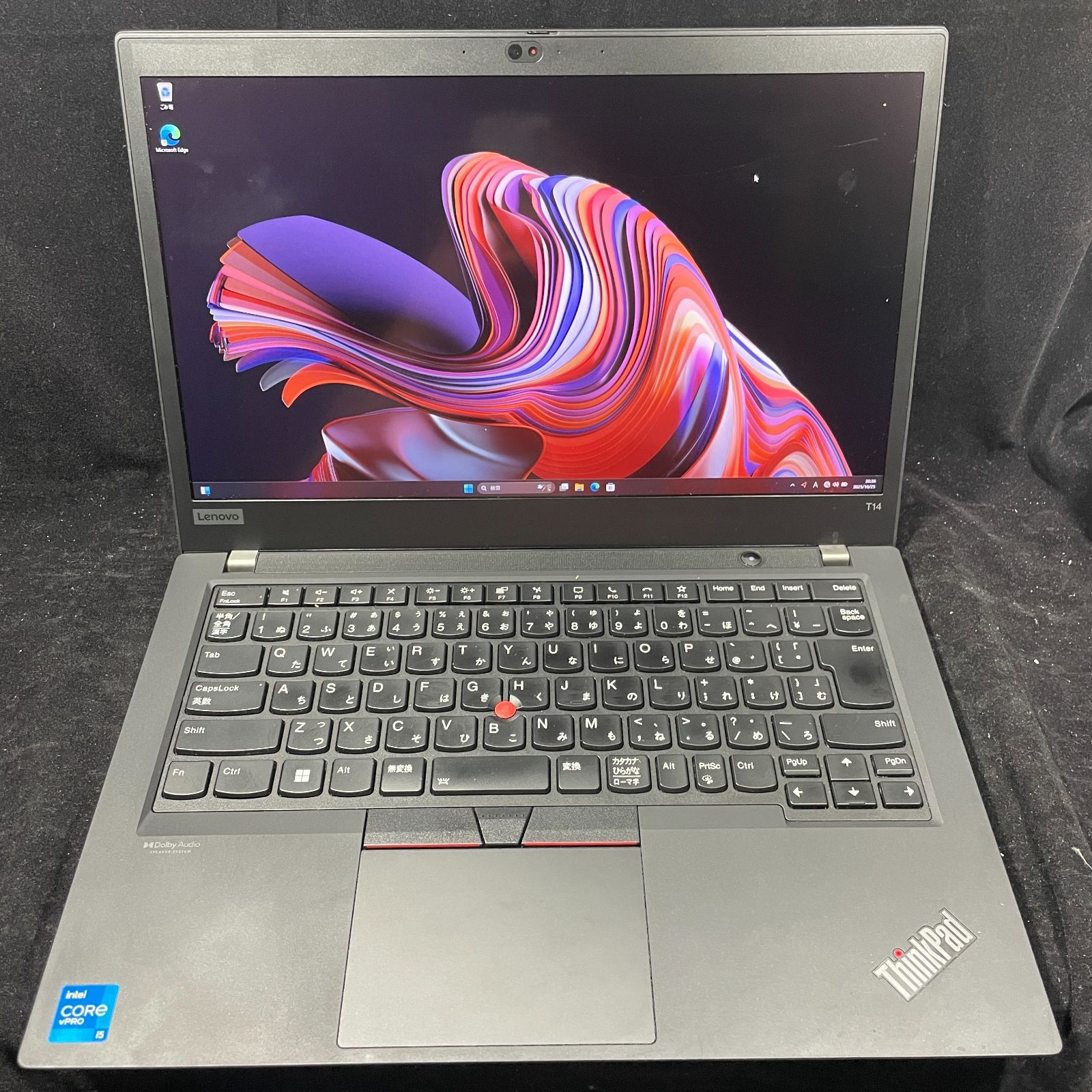 252【美品 2021年製 バッテリー94％】Lenovo ThinkPad T14 Gen 2 16GB