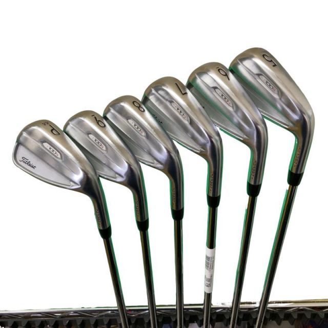 【良品】タイトリスト T100S 2021 メンズアイアンセット 6本 S Titleist T100S アイアンセット 6-9 P 44°