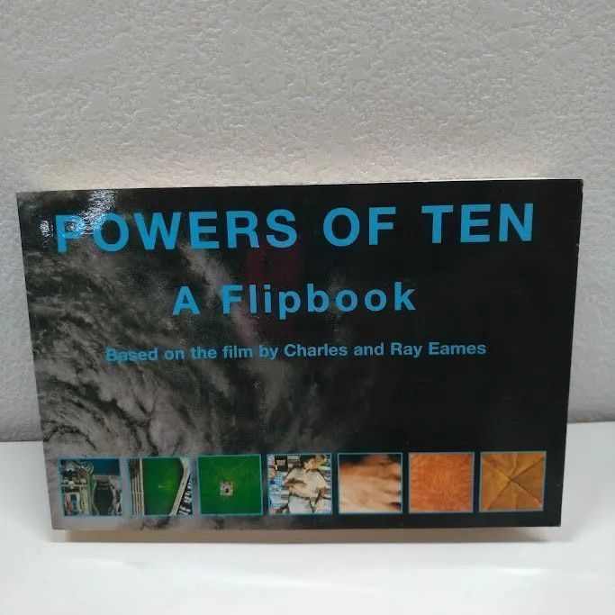 Eames POWERS OF TEN A Flipbook フリップブック 状態：良 - メルカリ