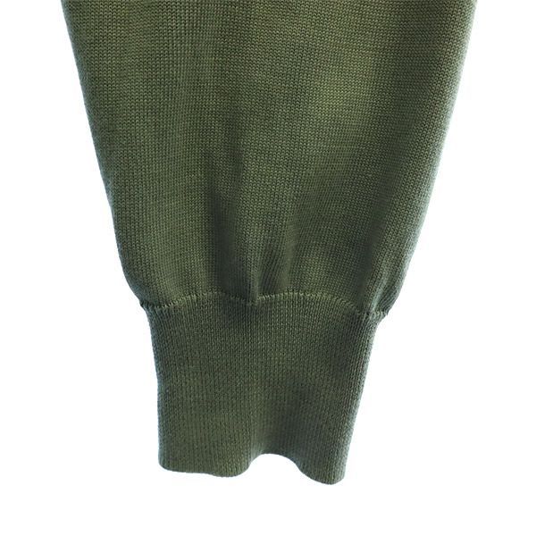 メゾン スペシャル 長袖 コットン ニット 48 グリーン MAISON SPECIAL メンズ MAISON SPECIAL メゾン スペシャル 長袖 コットン ニット 48 グリーン