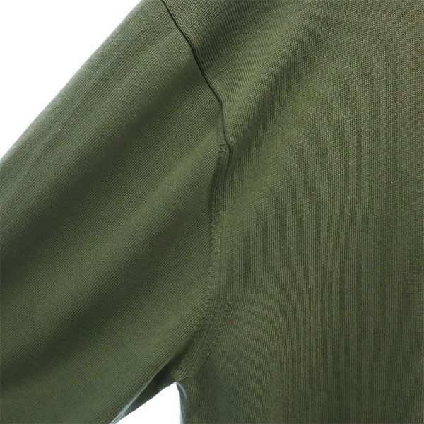 MAISON SPECIAL メゾン スペシャル 長袖 コットン ニット 48 グリーン