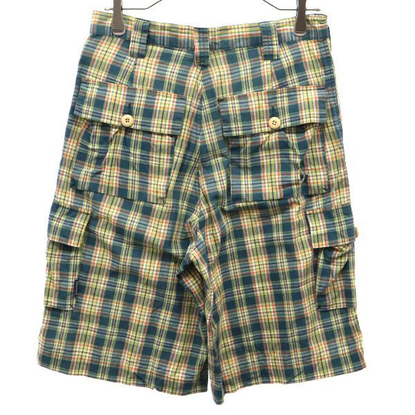 90s old stussy マルチポケット チェックパンツ nimunamu | #stussy 90s old stussy Check pants USA製 紺タグ size