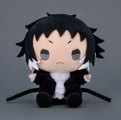 文豪ストレイドッグス 芥川龍之介 サンリオ ぬいぐるみ グッズ-ぬいぐるみ】文豪ストレイドッグス×サンリオキャラクターズ