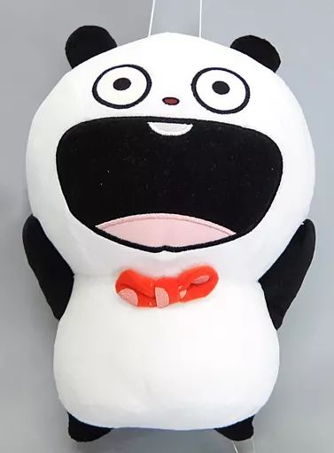 中古】ぬいぐるみ ごきげんぱんだ(手上げ/笑顔) でっかいぬいぐるみ