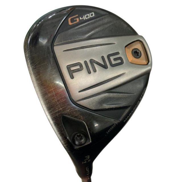 中古】 ピン G400 3W レフティ フェアウェイウッド FW リシャフト
