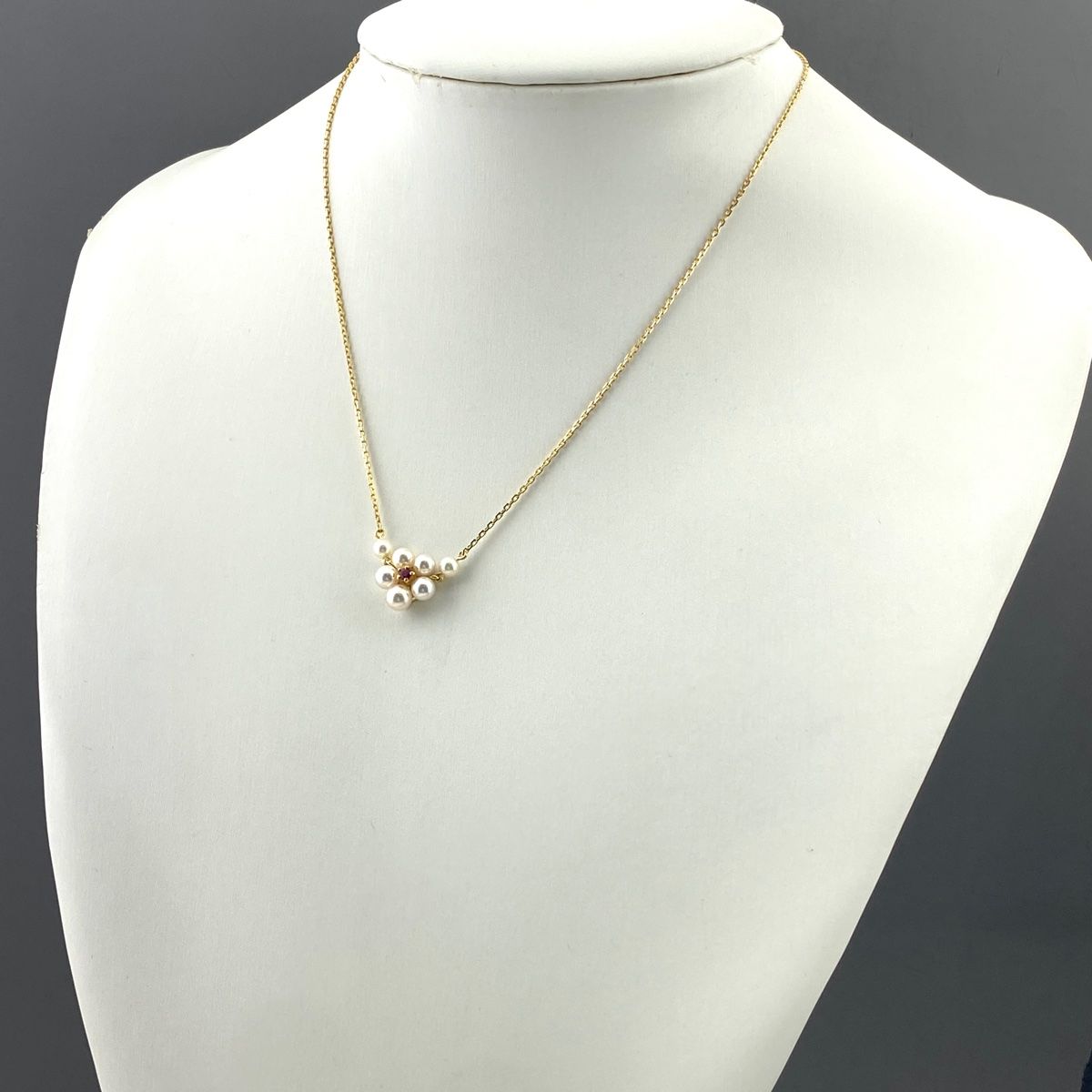 MIKIMOTO シルバーフラワーモチーフネックレス 72427_1.jpg