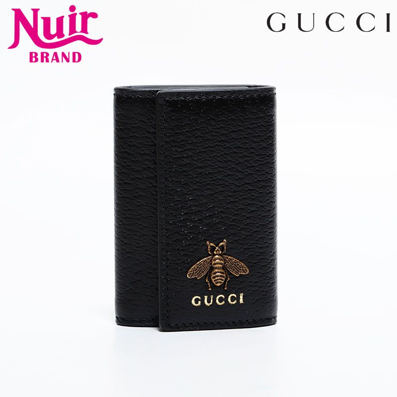 ウ*ノ様 美品 GUCCI 蜂 ビー ブラック レザーキーケース ウ*ノ様 美品 GUCCI 蜂 ビー ブラック レザーキーケース 2025年最新】