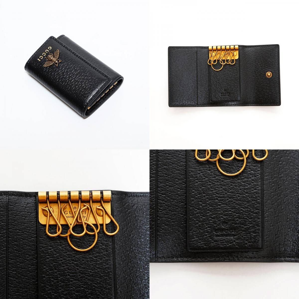 GUCCI グッチ キーケース レザー ビー 蜂【中古】 - メルカリ