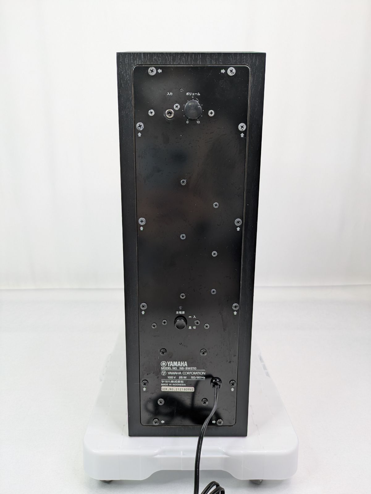 【良品】ヤマハ YAMAHA サブウーファー NS-SW210 重低音 スリム Amazon.co.jp: YAMAHA サブウーファーシステム (ブラック) NS-SW210B
