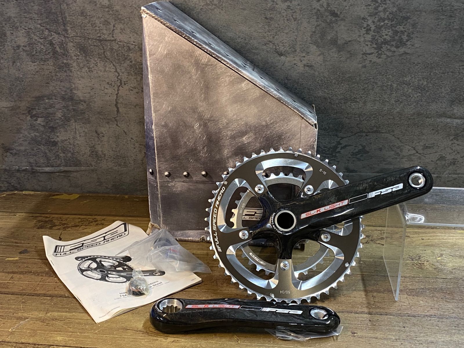 SL-K Light カーボンクランクセット 170mm　BB30　565g SL-K Light カーボンクランクセット 170mm BB30 565g 超軽量!FSA SL-K