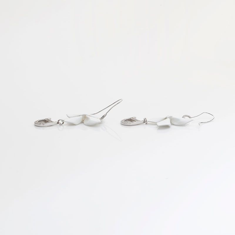 Christian Dior クリスチャンディオール ピアス フラワー【中古