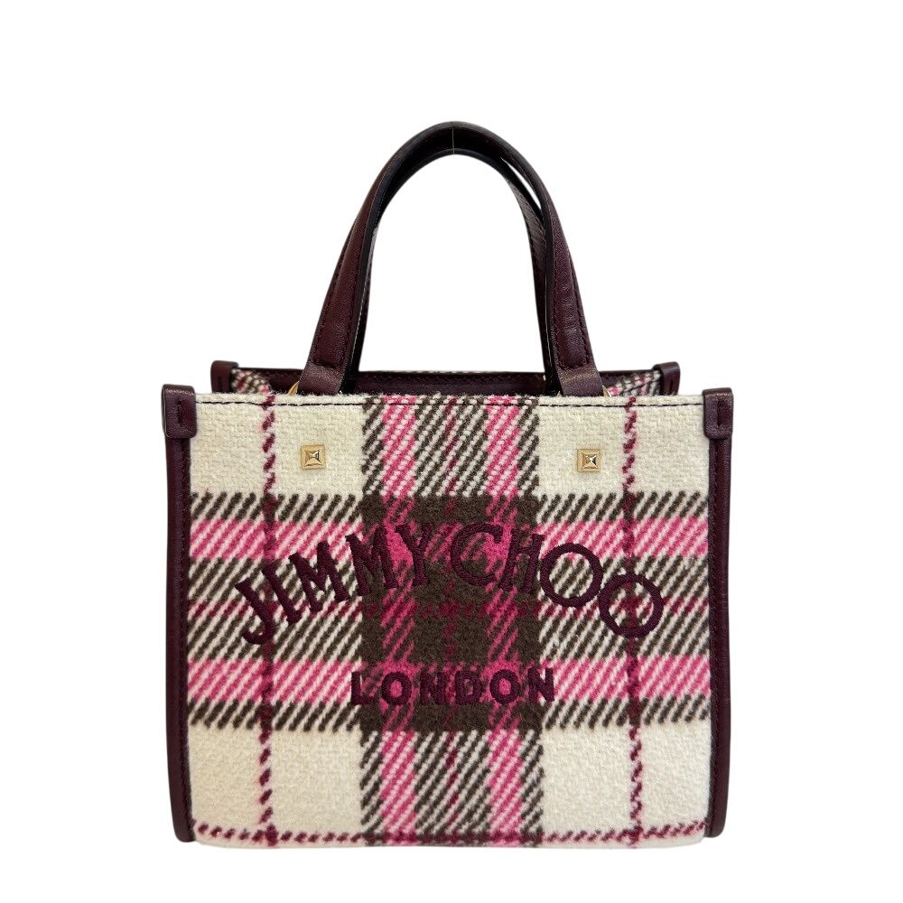JIMMY CHOO ジミーチュウ ミニトートバッグ ヴァレンヌ ハンドバッグ 