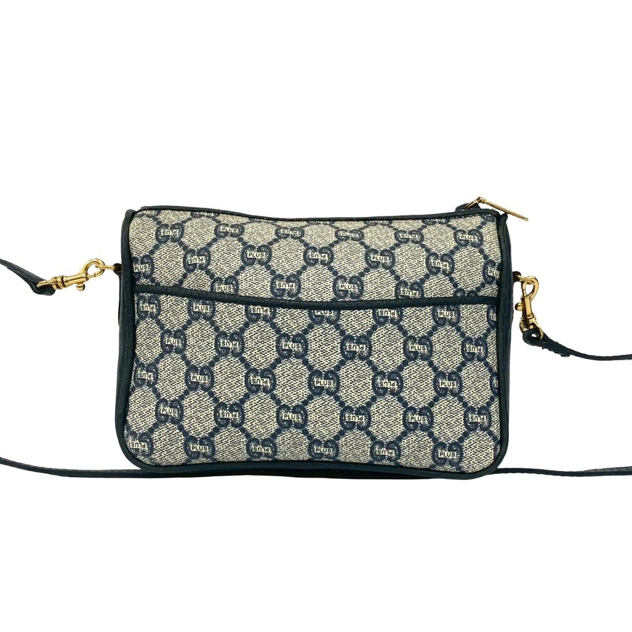 極 美品 GUCCI グッチ オールドグッチ ヴィンテージ グッチプラス ロゴ